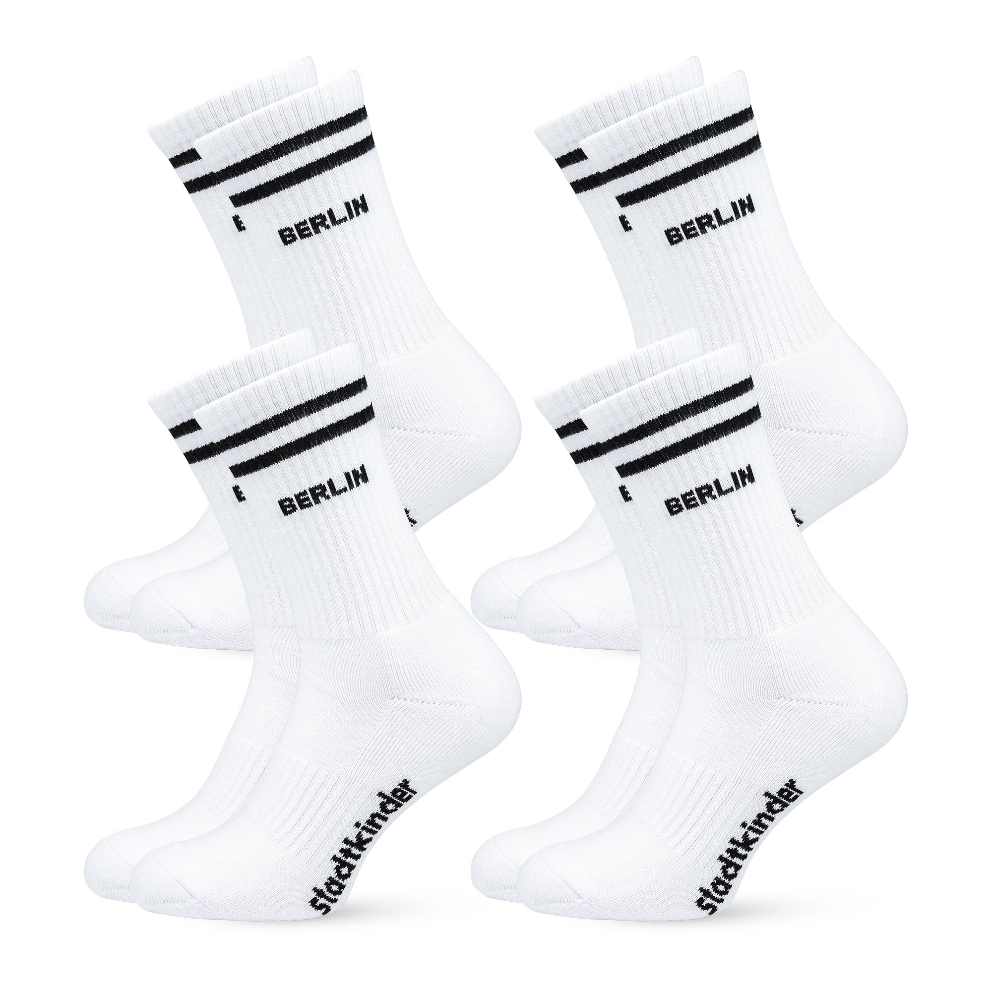 Berlin Sportsocken, weiß