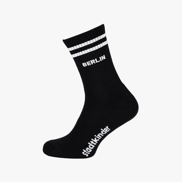 BERLIN Socken schwarz, Sportsocken, Tennissocken