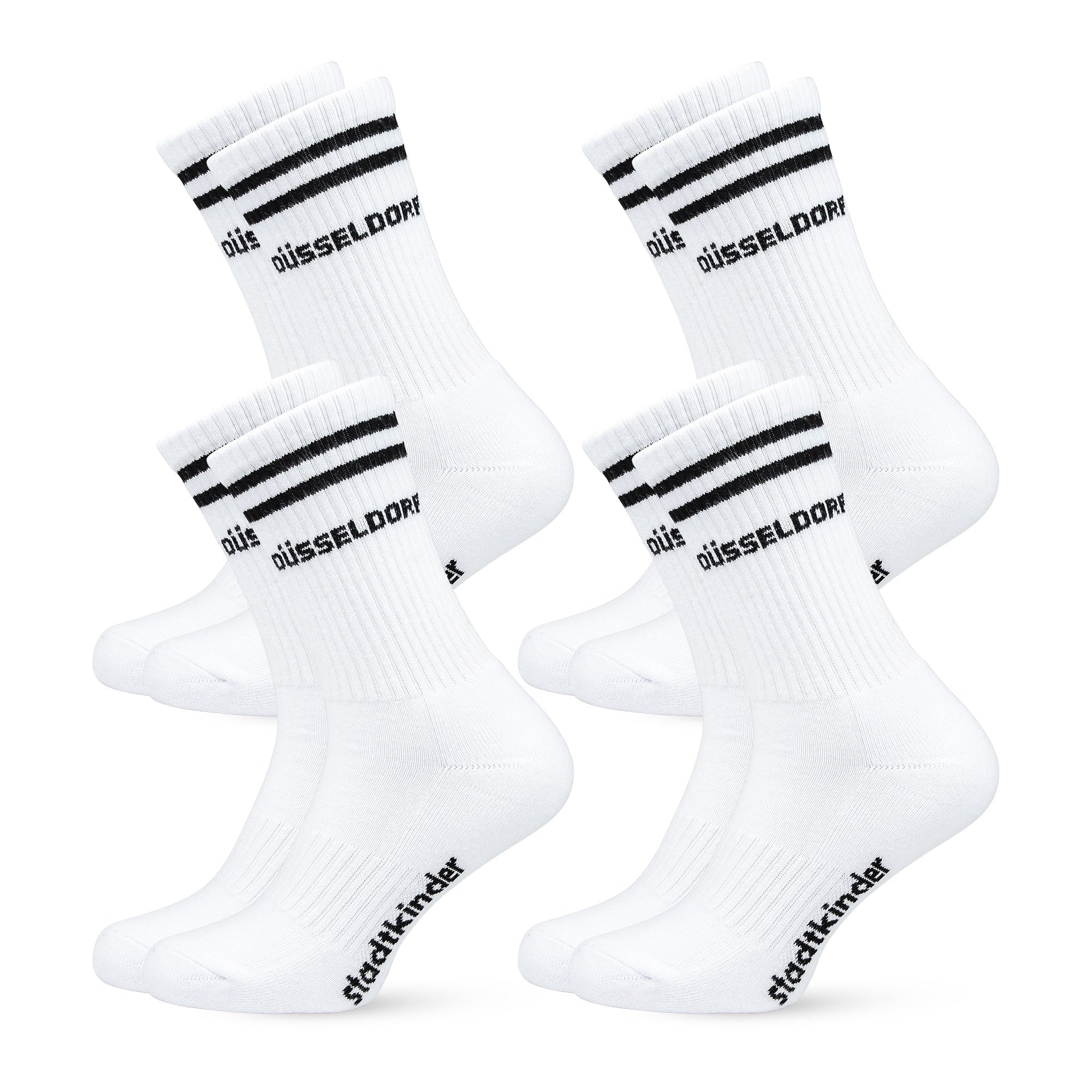 Düsseldorf Sportsocken, weiß