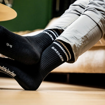 BREMEN Socken schwarz, Sportsocken, Tennissocken