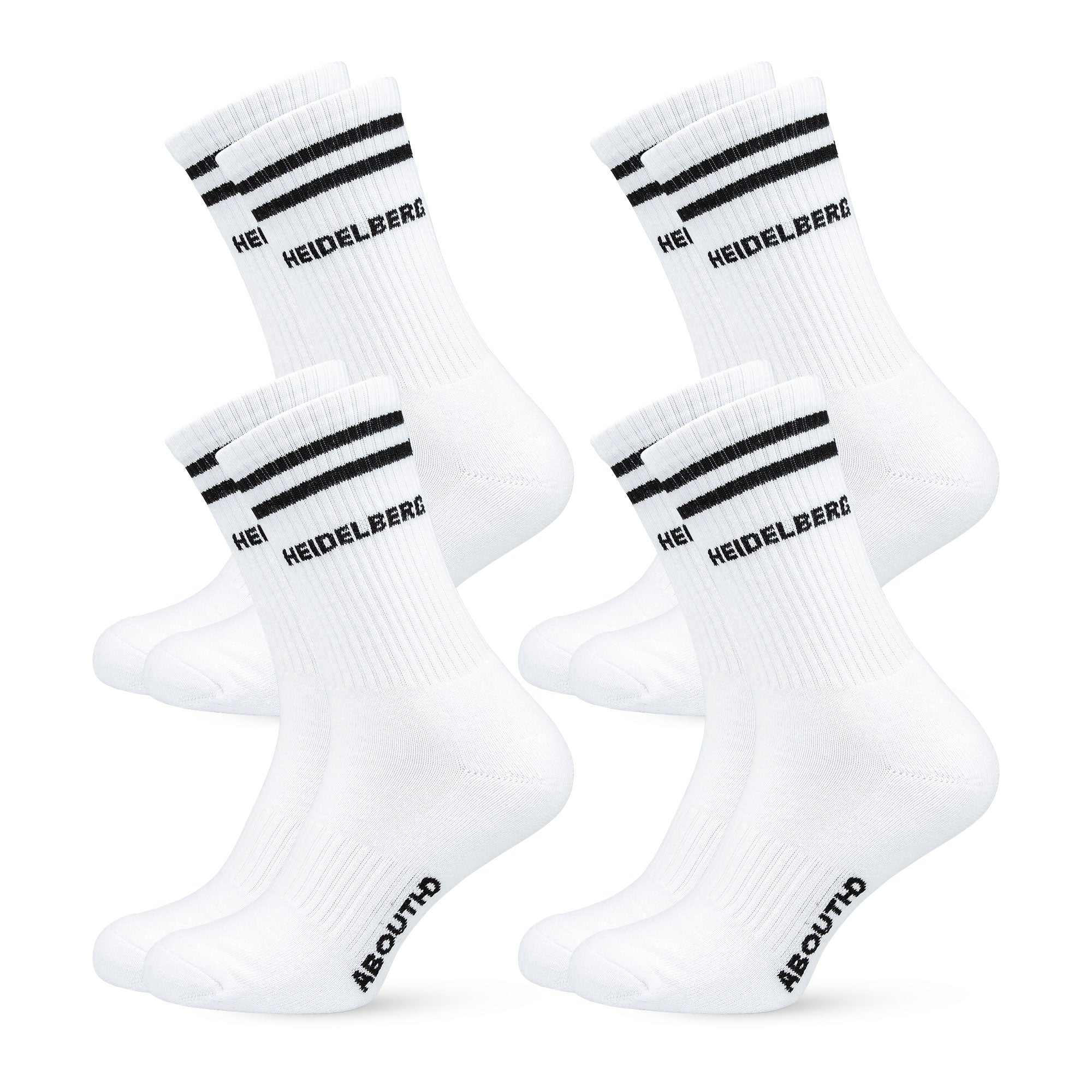 Heidelberg Sportsocken, weiß