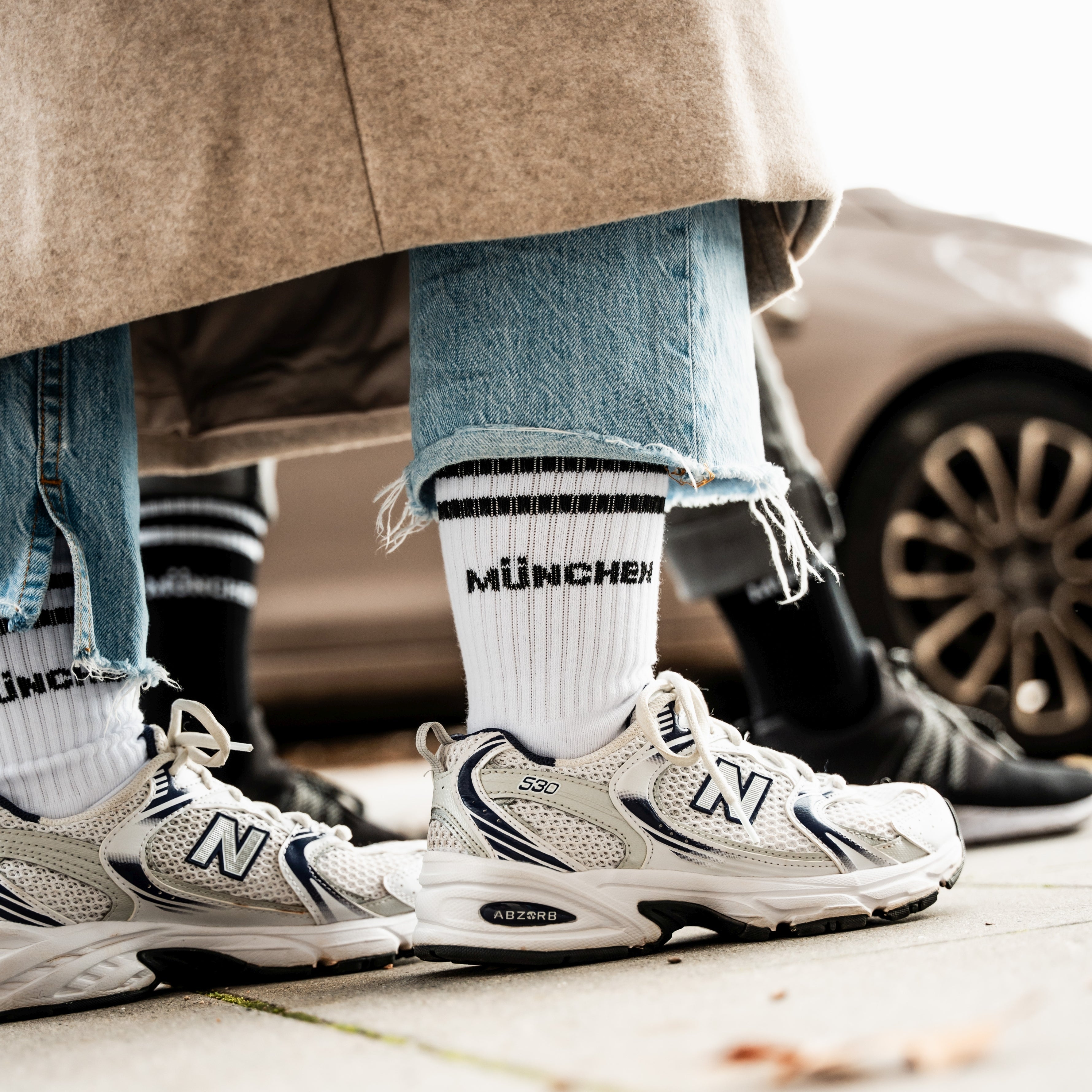 München Sportsocken, weiß