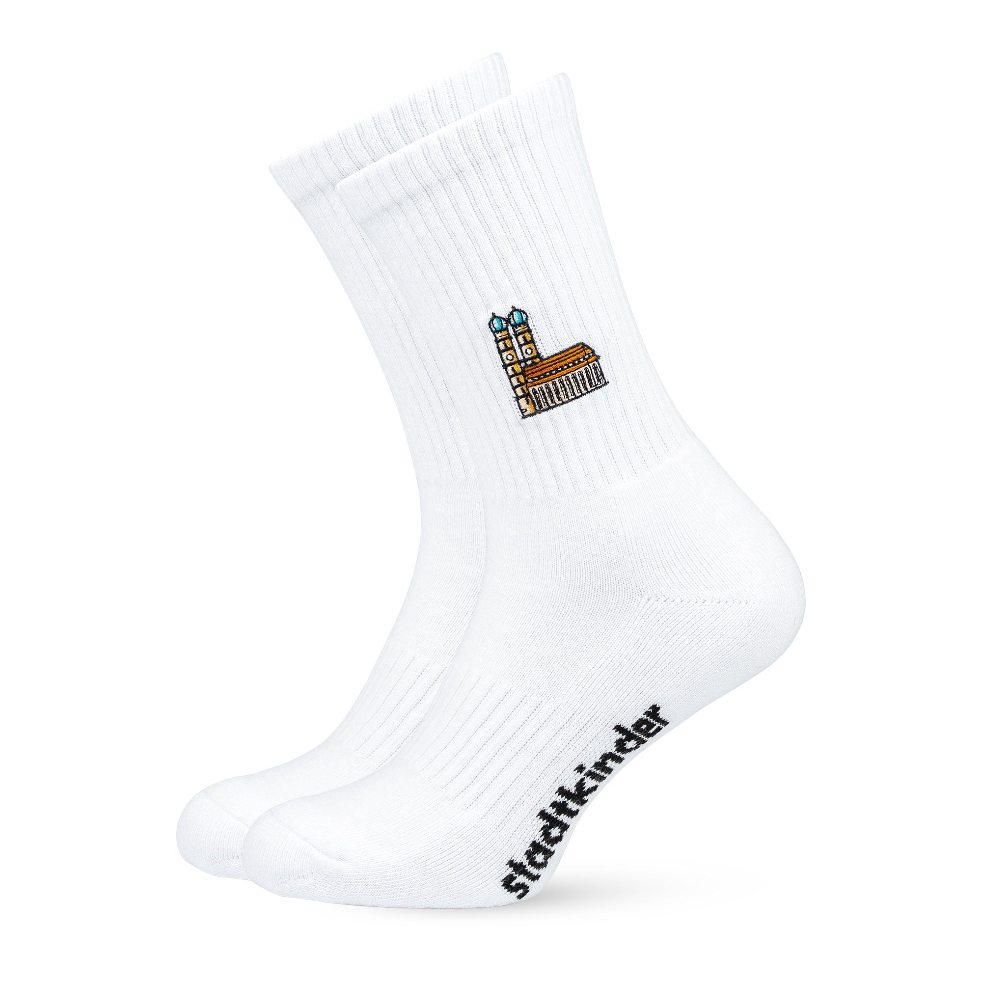 München Sportsocken 4er-Set Mix, Frauenkirche, 089 & München