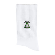 Dirndl Sportsocken, weiß, München