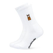 Lederhose Sportsocken, weiß, München