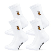 Lederhose Sportsocken, weiß, München