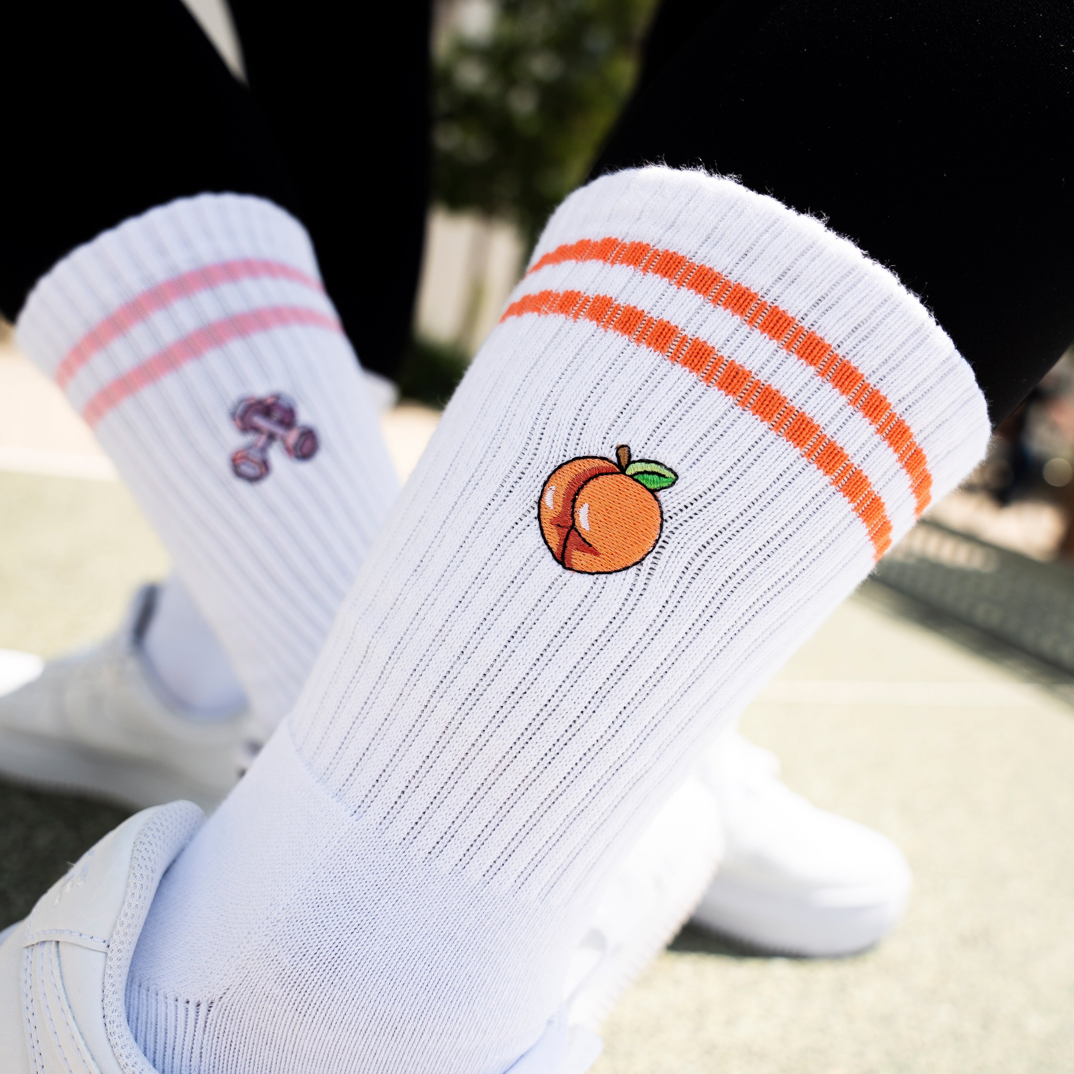 PEACH Socken, Sportsocken, Tennissocken