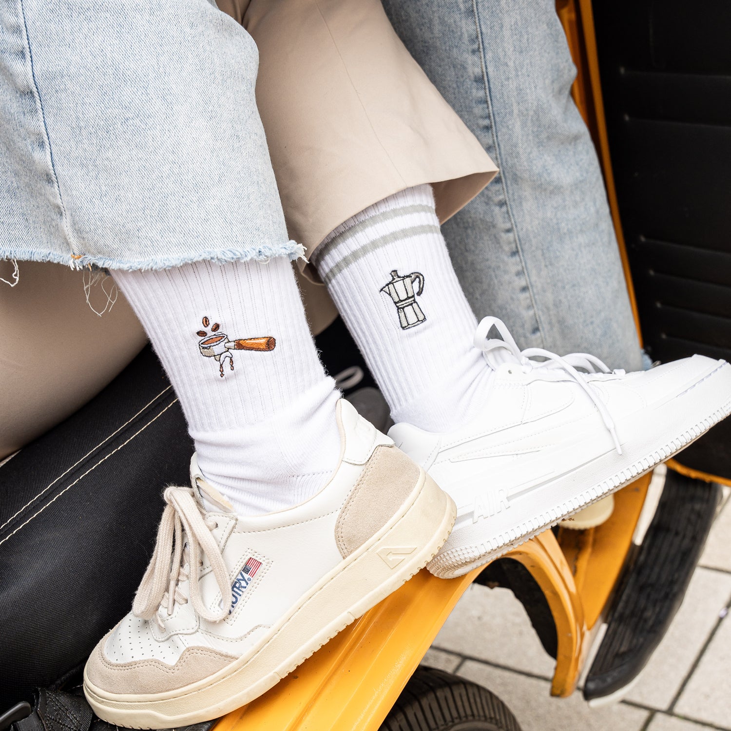 Kaffee Mix Sportsocken, Sportsocken