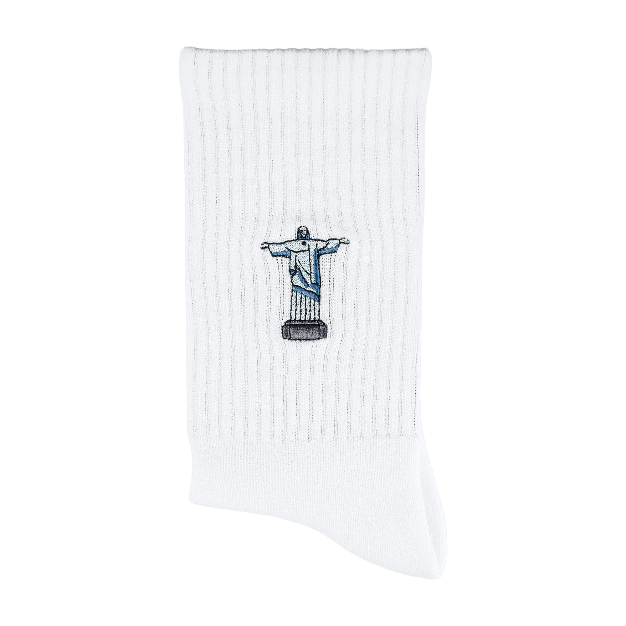 JESUS STATUE Socken, Rio, Sportsocken, Tennissocken