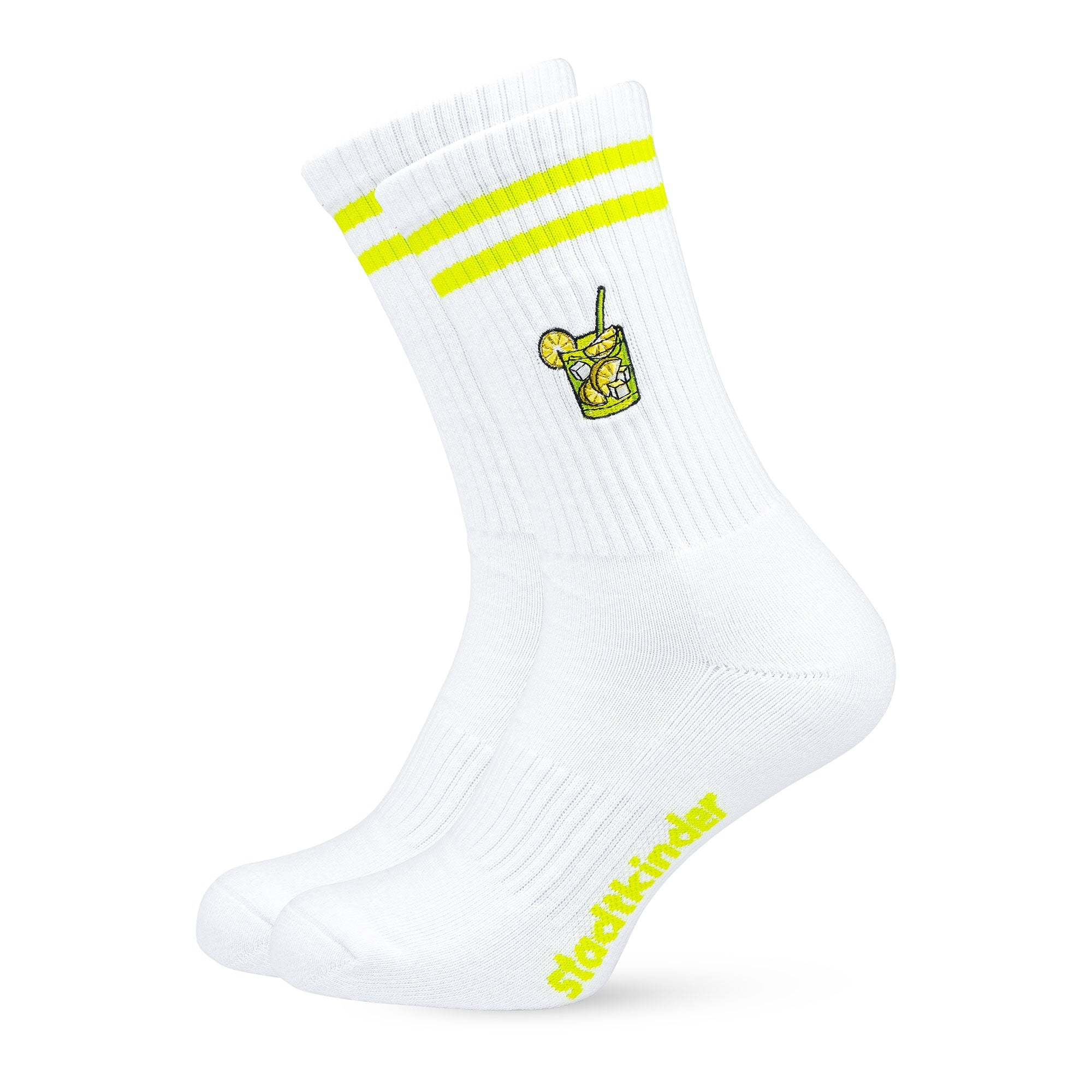 Caipirinha Sportsocken, weiß