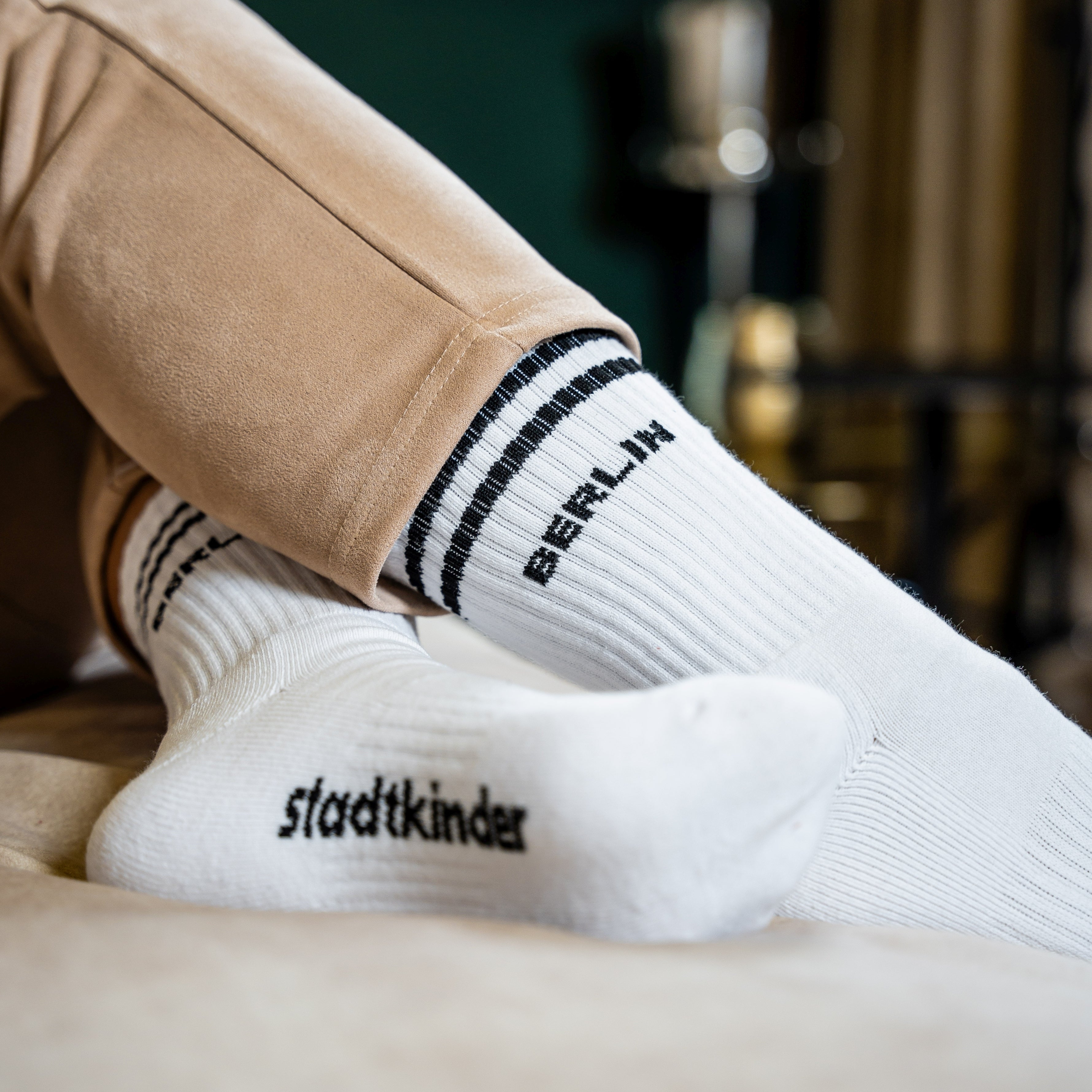 Berlin Sportsocken, weiß