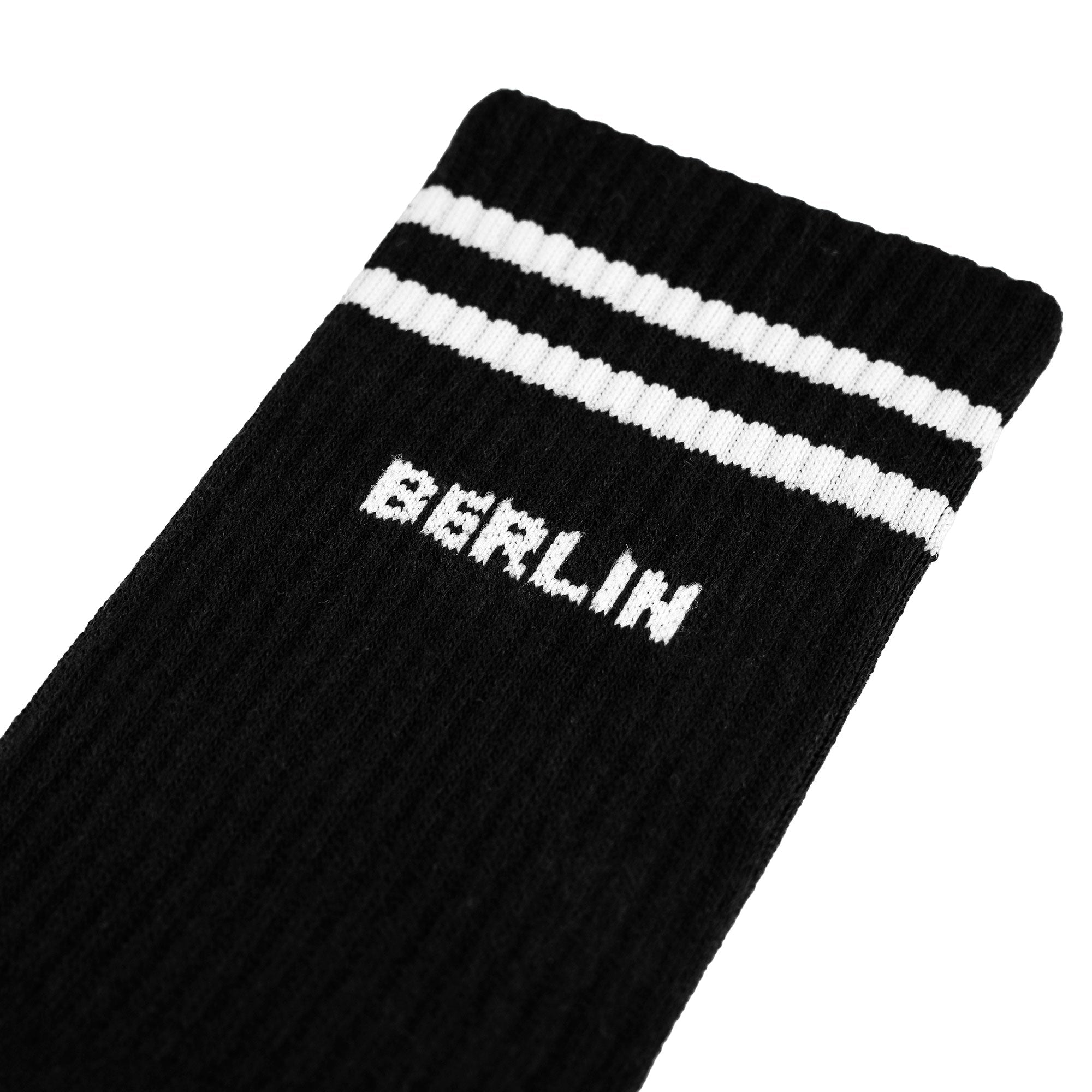Berlin Sportsocken, schwarz