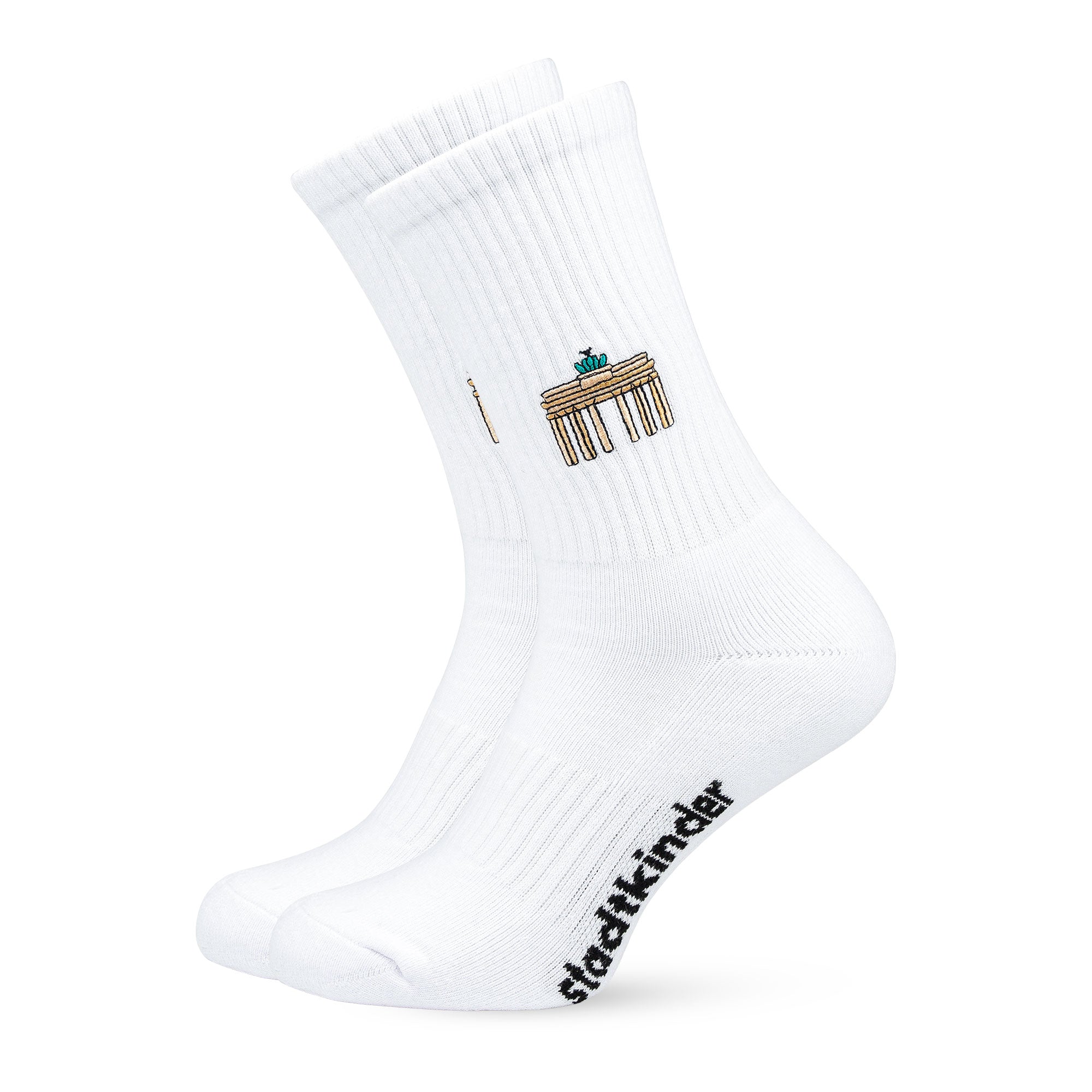 Berlin Sportsocken 4er-Set Mix, Brandenburger Tor, 030 & Berlin
