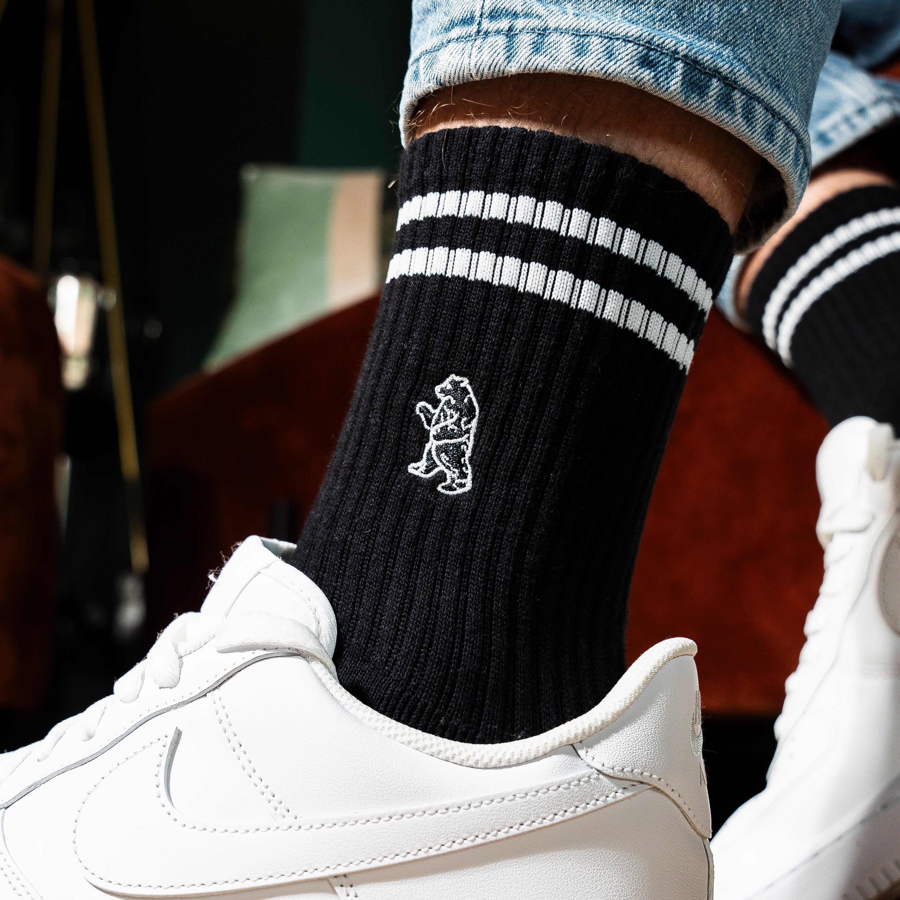 Berlin: Bär Simpel Socken, Berlin, Sportsocken, Tennissocken