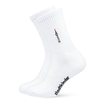 Berlin: Fernsehturm Socken, Berlin, Sportsocken, Tennissocken