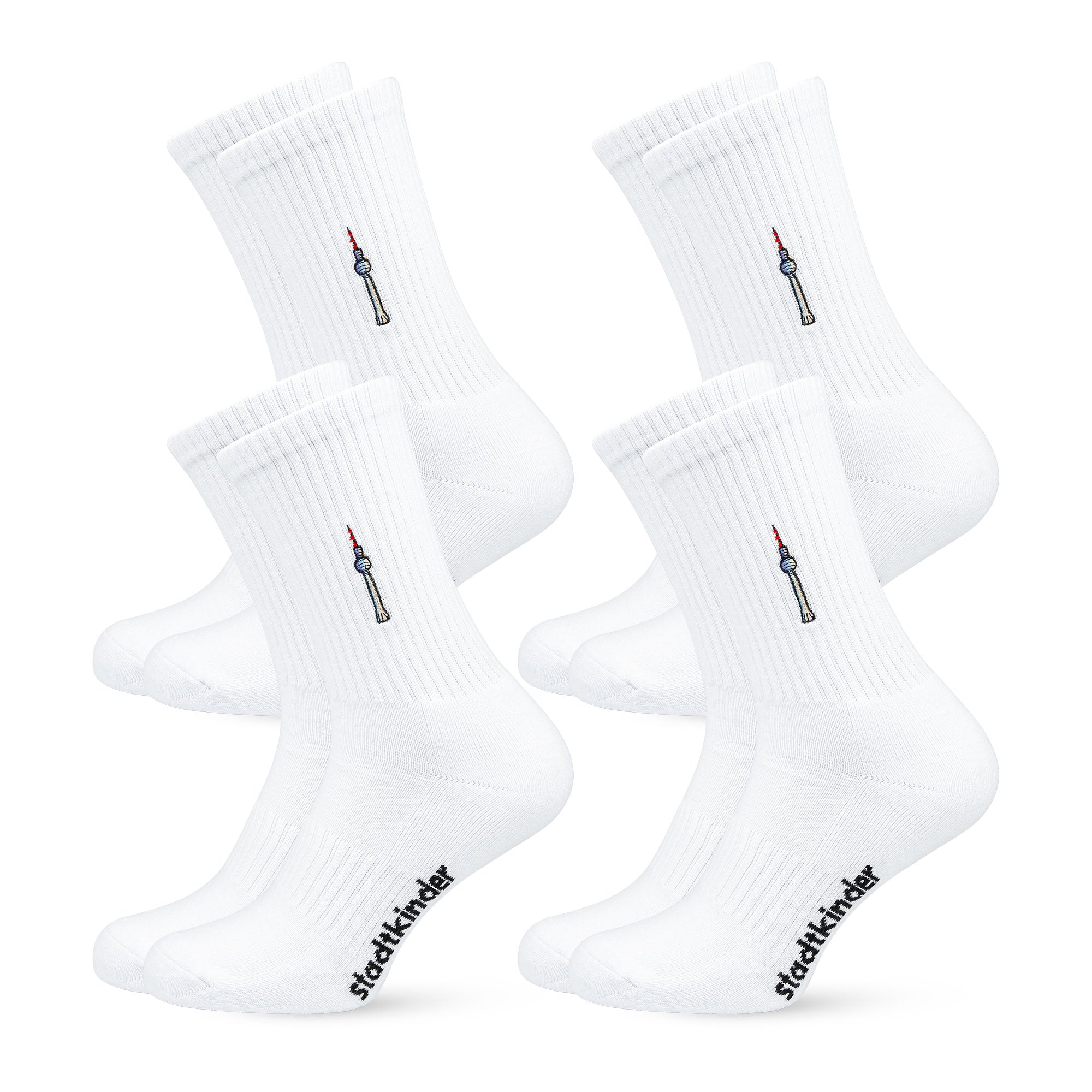 Berlin: Fernsehturm Socken, Berlin, Sportsocken, Tennissocken