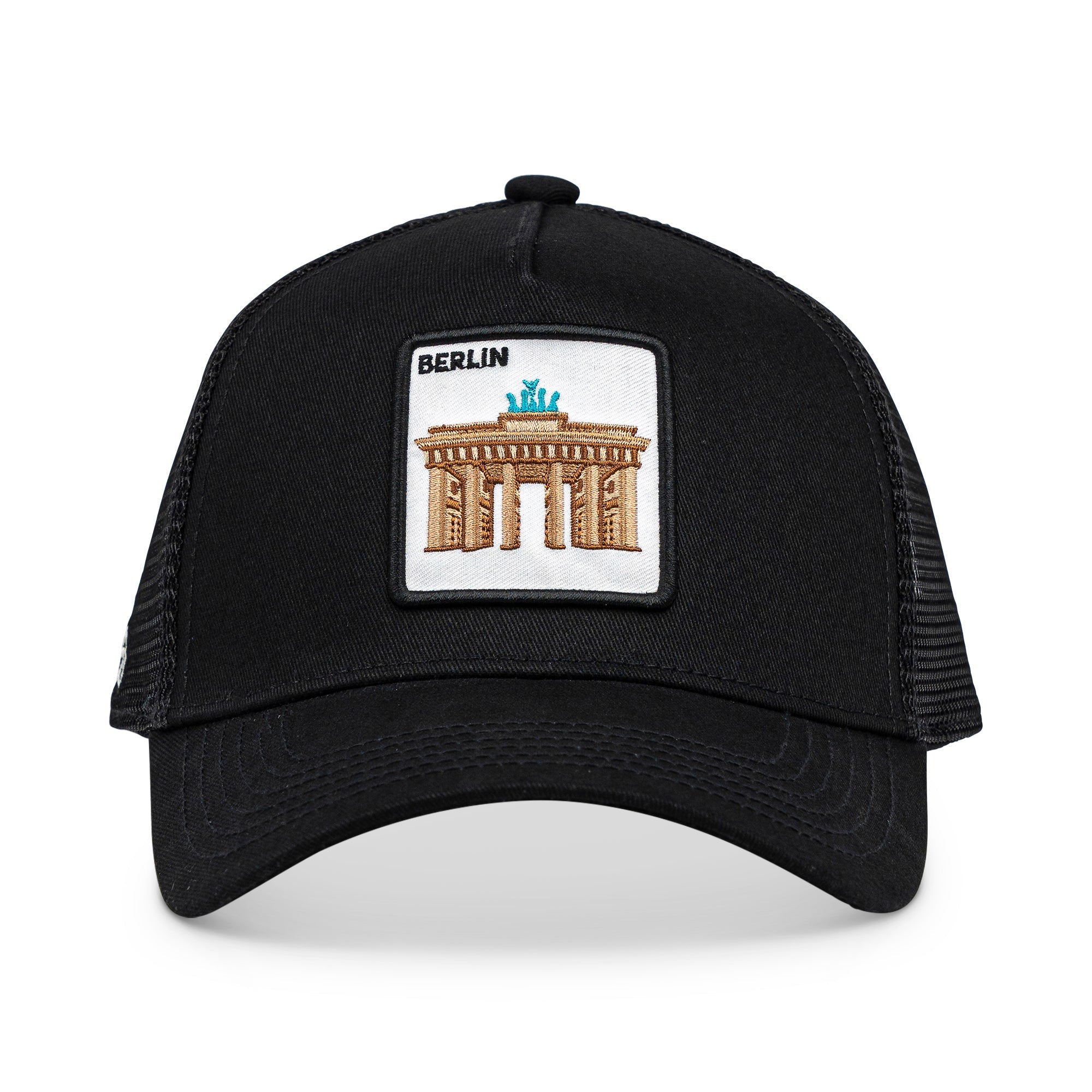 Berlin Brandenburger Tor Trucker Cap Mit Patch, Headwear, Kappe, Bestickt