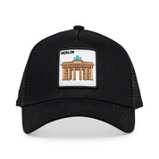 Berlin Brandenburger Tor Trucker Cap Mit Patch, Headwear, Kappe, Bestickt
