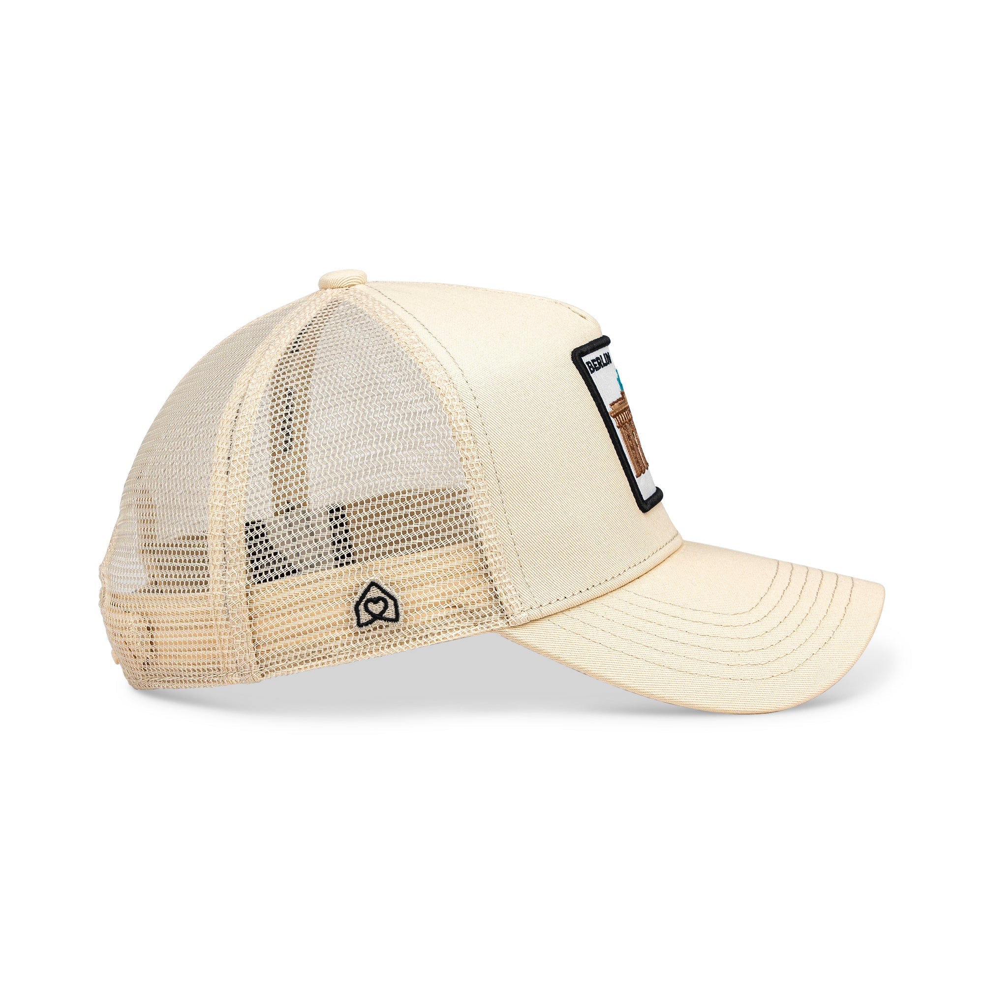 Berlin Brandenburger Tor Trucker Cap Mit Patch, Headwear, Kappe, Bestickt