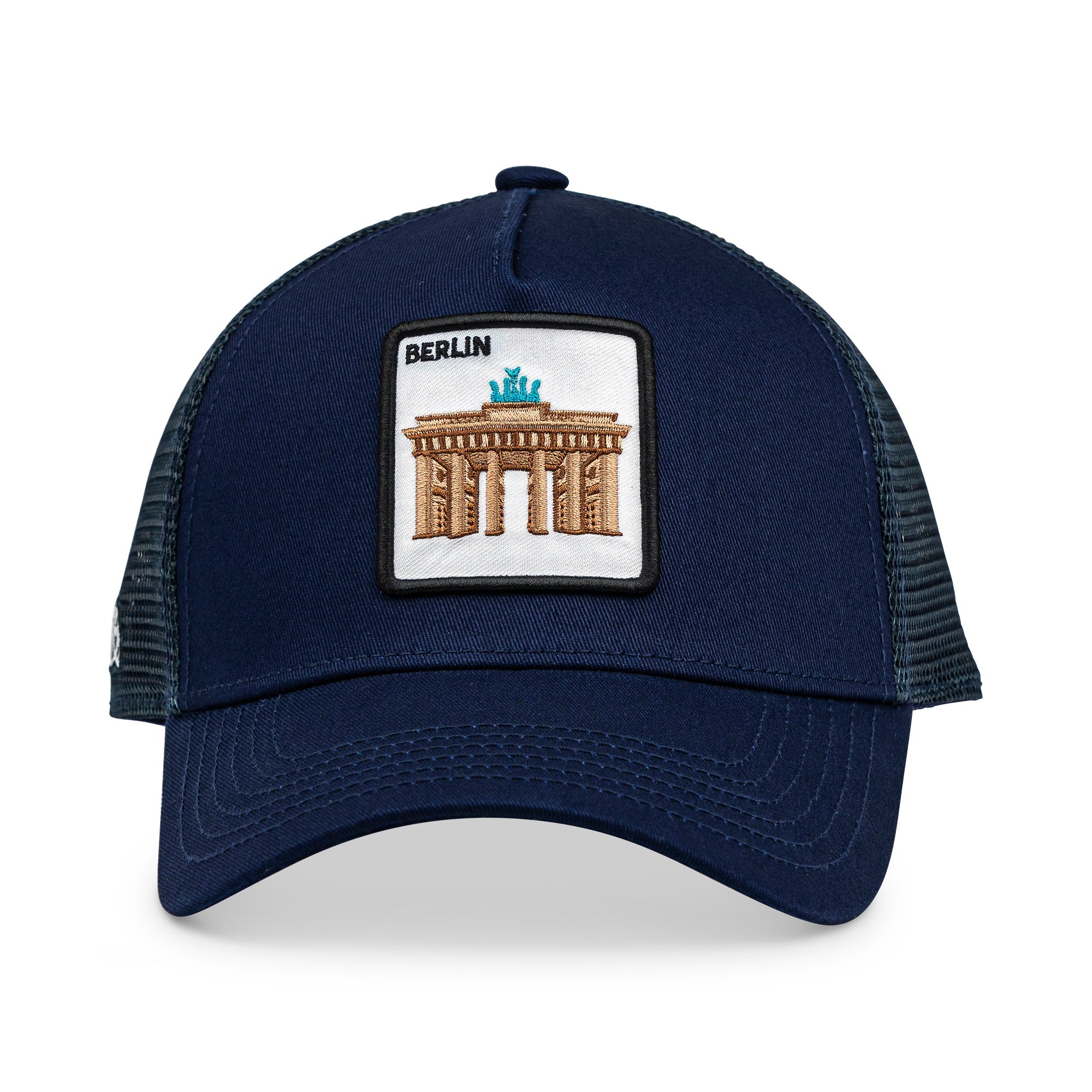 Berlin Brandenburger Tor Trucker Cap Mit Patch, Headwear, Kappe, Bestickt