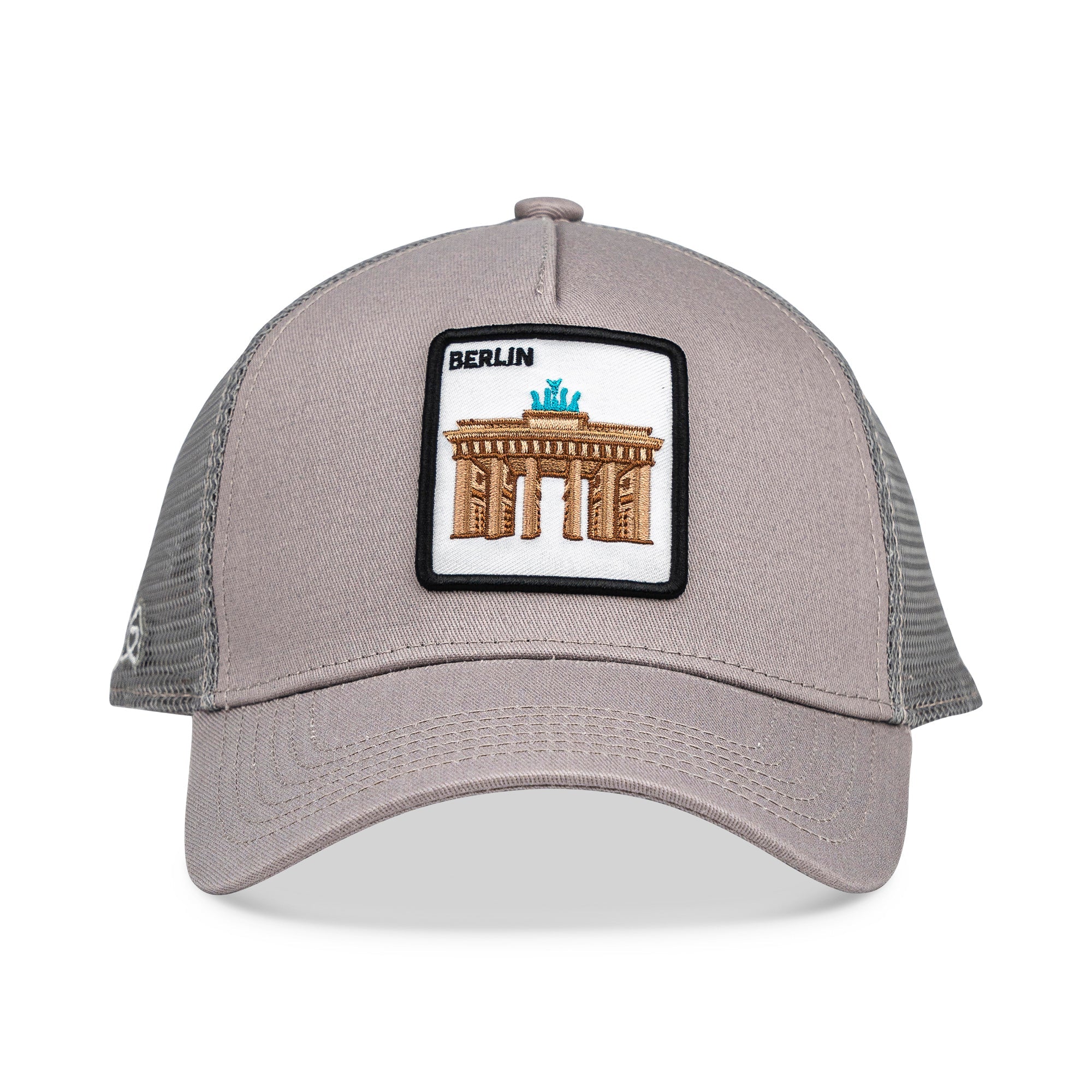 Berlin Brandenburger Tor Trucker Cap Mit Patch, Headwear, Kappe, Bestickt
