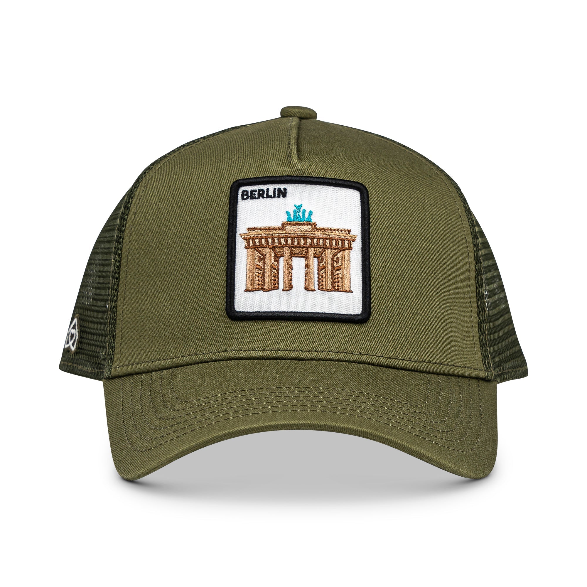 Berlin Brandenburger Tor Trucker Cap Mit Patch, Headwear, Kappe, Bestickt