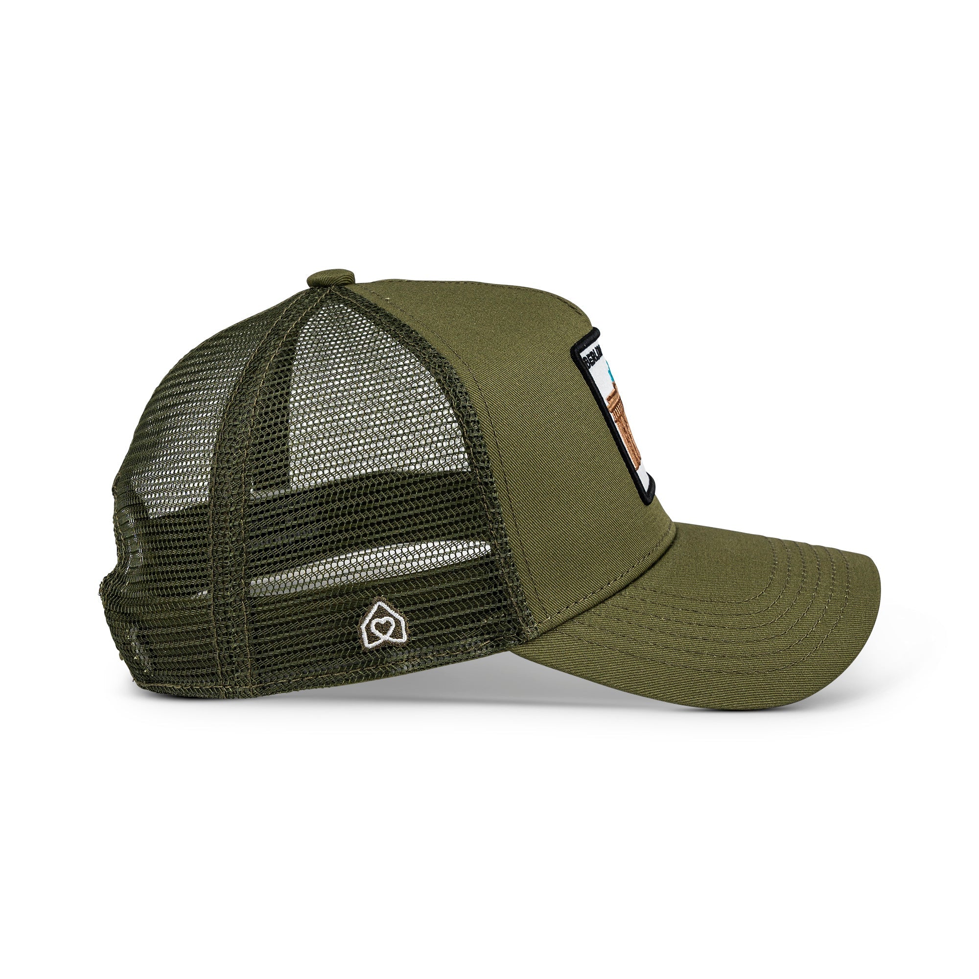 Berlin Brandenburger Tor Trucker Cap Mit Patch, Headwear, Kappe, Bestickt