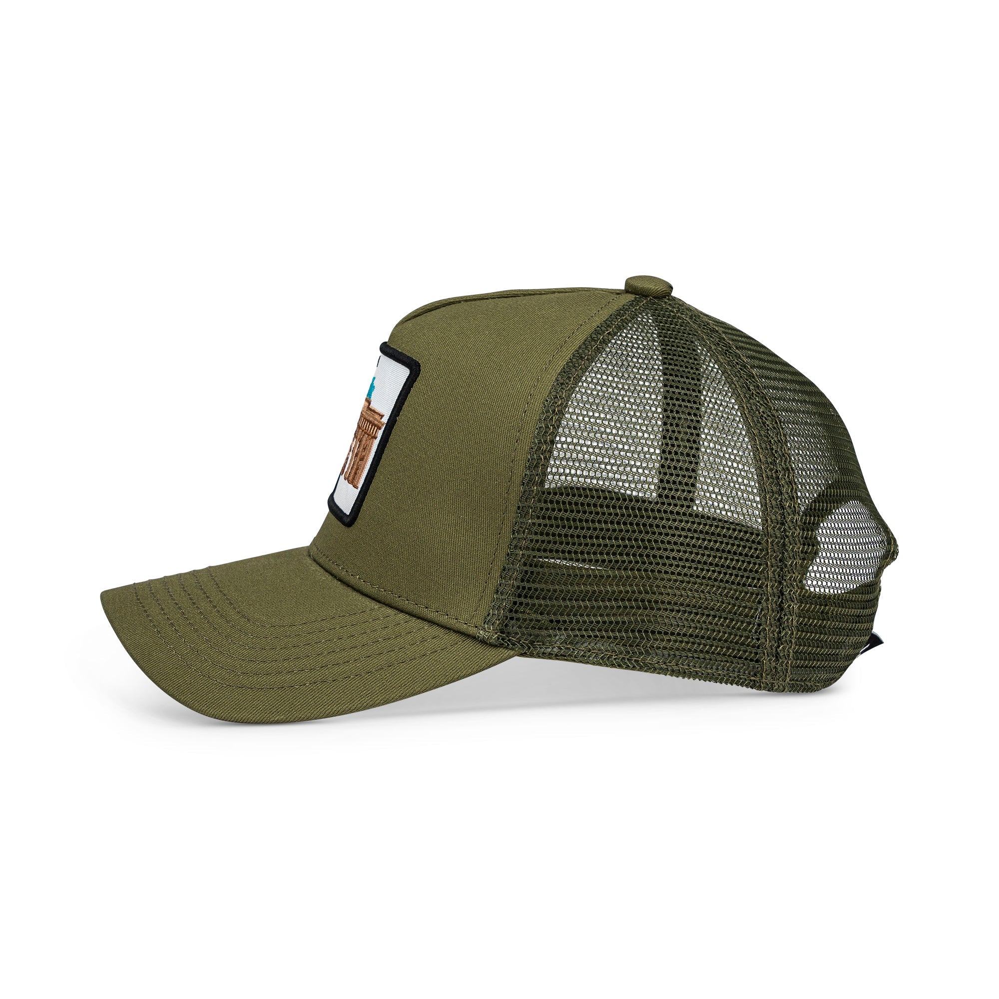 Berlin Brandenburger Tor Trucker Cap Mit Patch, Headwear, Kappe, Bestickt