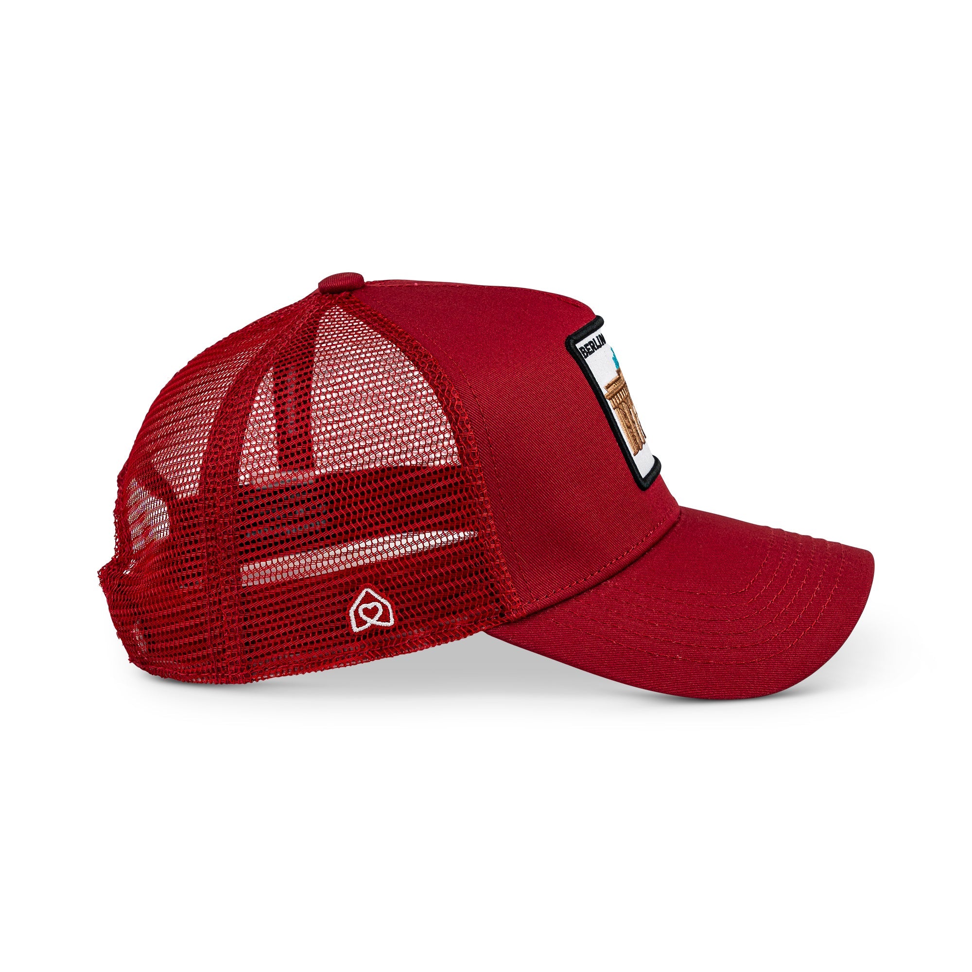 Berlin Brandenburger Tor Trucker Cap Mit Patch, Headwear, Kappe, Bestickt