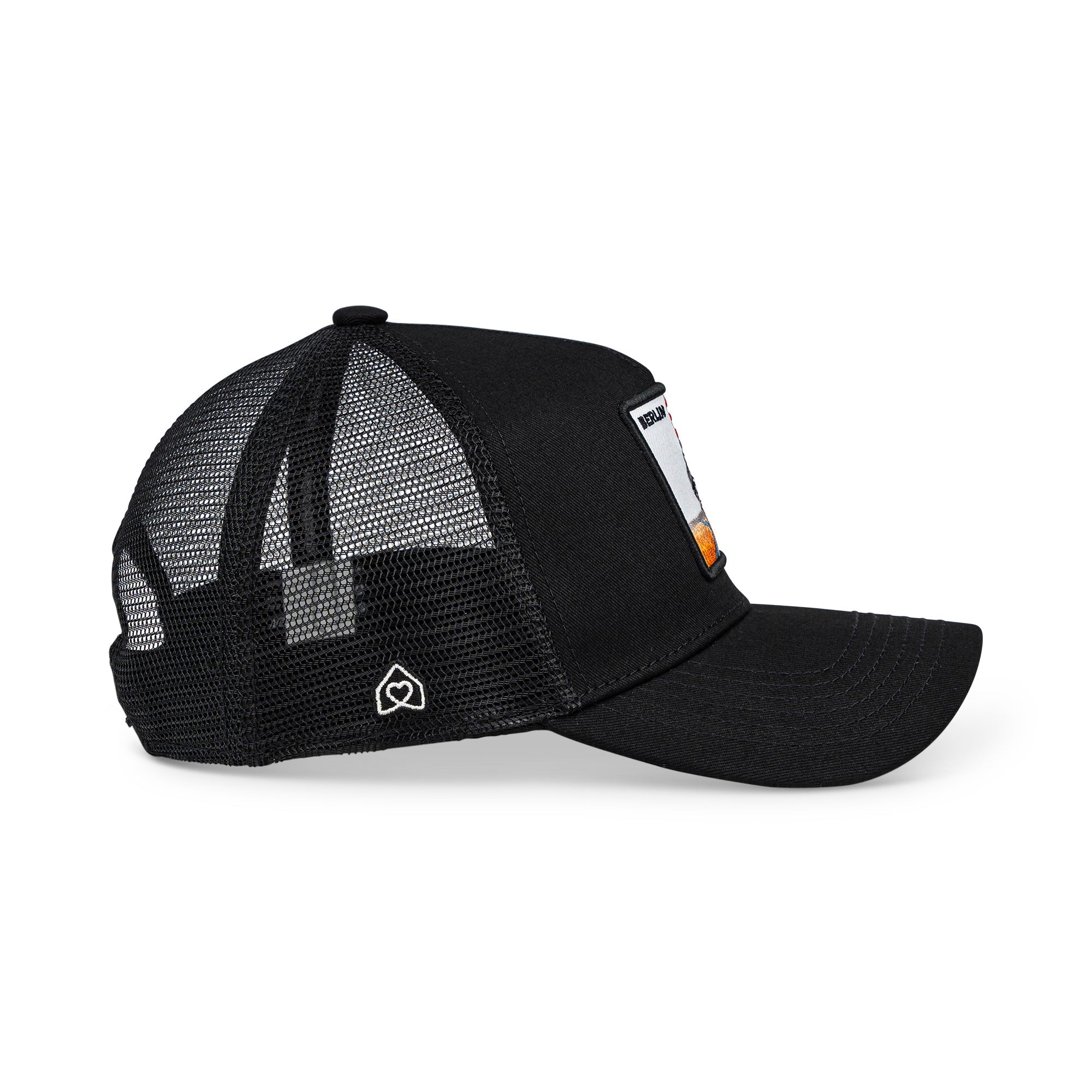 Berlin Fernsehturm Trucker Cap Mit Patch, Headwear, Kappe, Bestickt