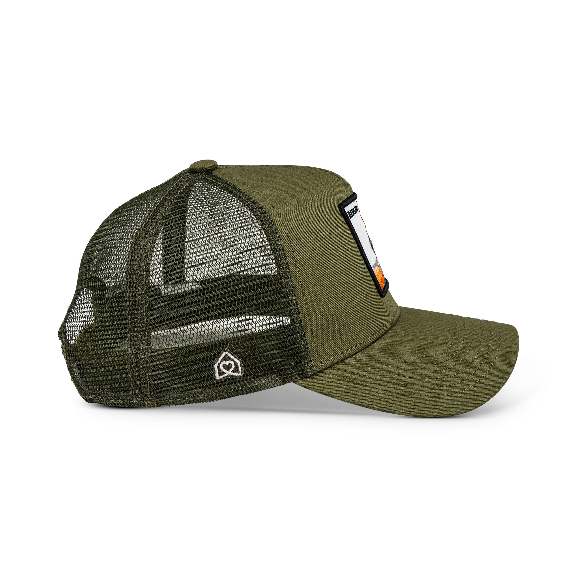 Berlin Fernsehturm Trucker Cap Mit Patch, Headwear, Kappe, Bestickt