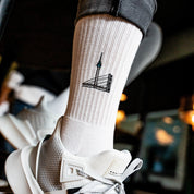 Düsseldorf Sportsocken 4er-Set Mix, Rheinkniebrücke, Radschläger & Düsseldorf