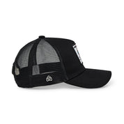Düsseldorf Rheinkniebrücke Trucker Cap Mit Patch, Headwear, Kappe, Bestickt