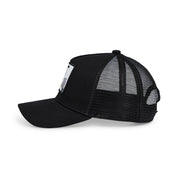 Düsseldorf Rheinkniebrücke Trucker Cap Mit Patch, Headwear, Kappe, Bestickt
