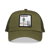 Düsseldorf Rheinkniebrücke Trucker Cap Mit Patch, Headwear, Kappe, Bestickt