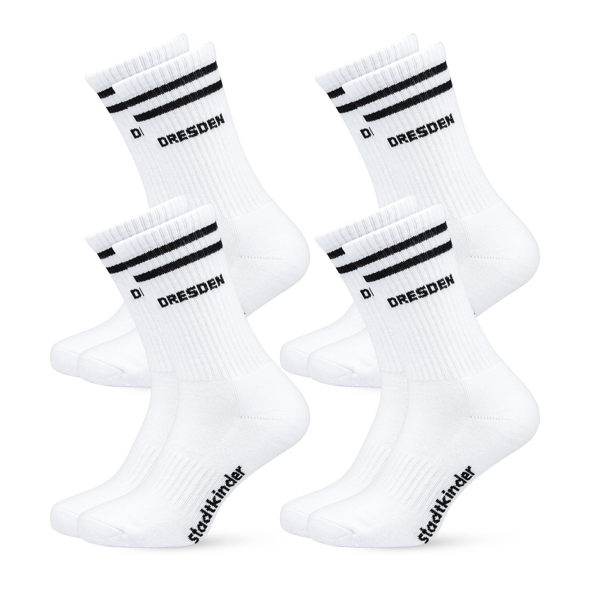 Dresden Sportsocken, weiß