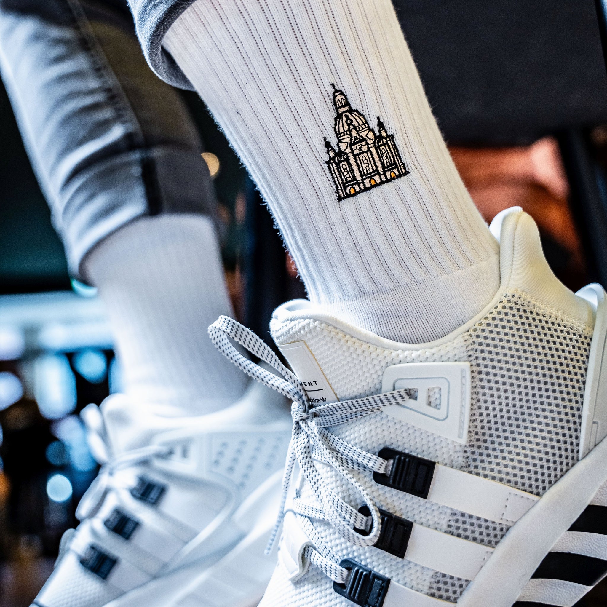 FRAUENKIRCHE Socken, Dresden, Sportsocken, Tennissocken