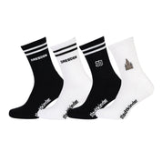 Dresden Sportsocken 4er-Set Mix, Frauenkirche, Dd & Dresden
