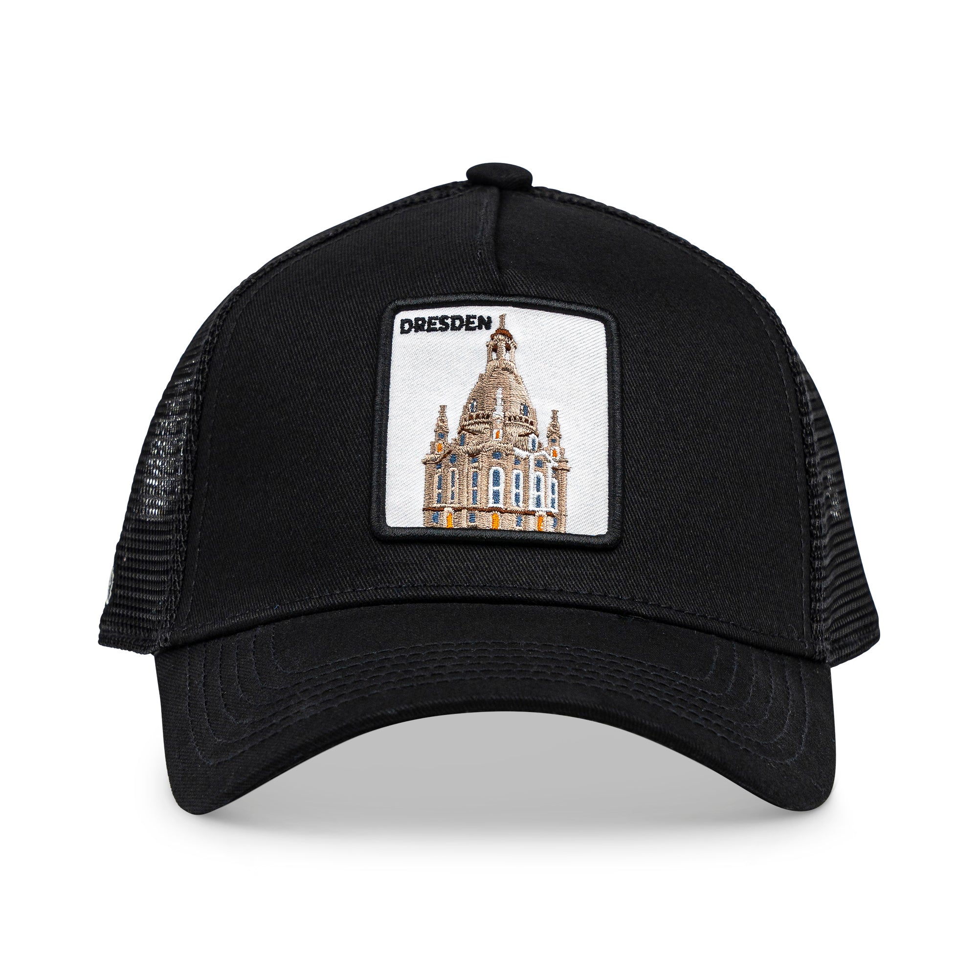 Dresden Frauenkirche Trucker Cap Mit Patch, Headwear, Kappe, Bestickt