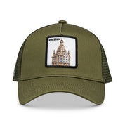 Dresden Frauenkirche Trucker Cap Mit Patch, Headwear, Kappe, Bestickt