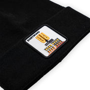 Dortmund U Patch Beanie Bestickt, Headwear, Rib Beanie, Strickmütze