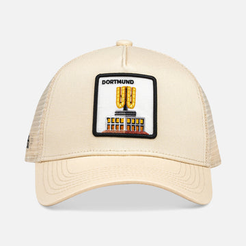 DORTMUND U Trucker Cap mit Patch, Headwear, Kappe, bestickt