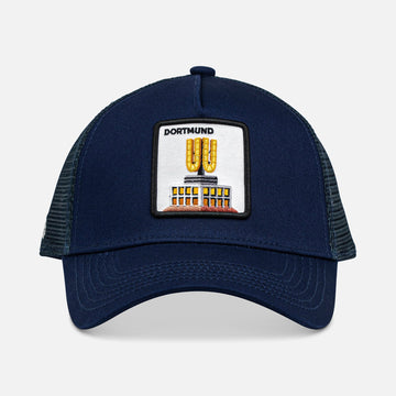 DORTMUND U Trucker Cap mit Patch, Headwear, Kappe, bestickt