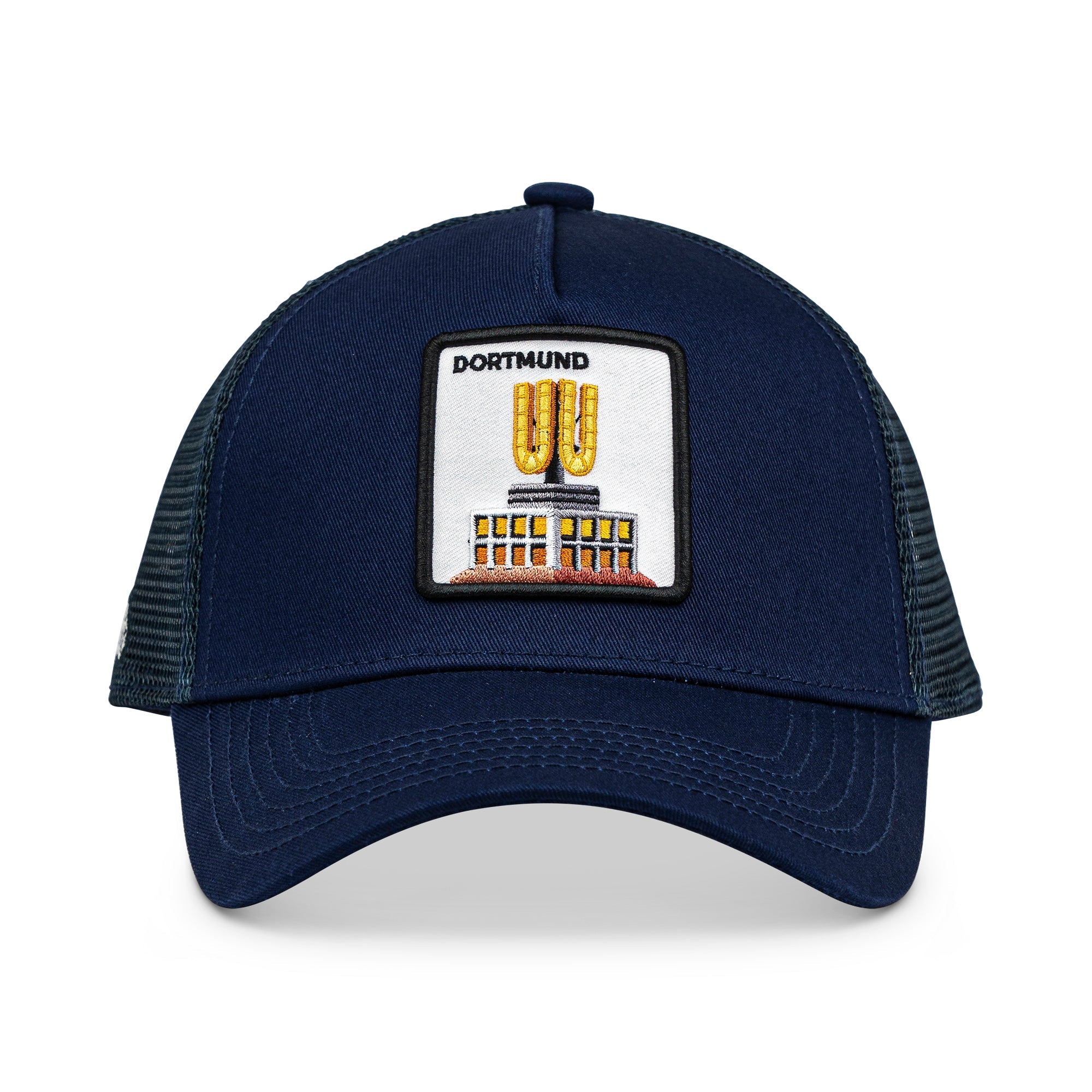 Dortmund U Trucker Cap Mit Patch, Headwear, Kappe, Bestickt