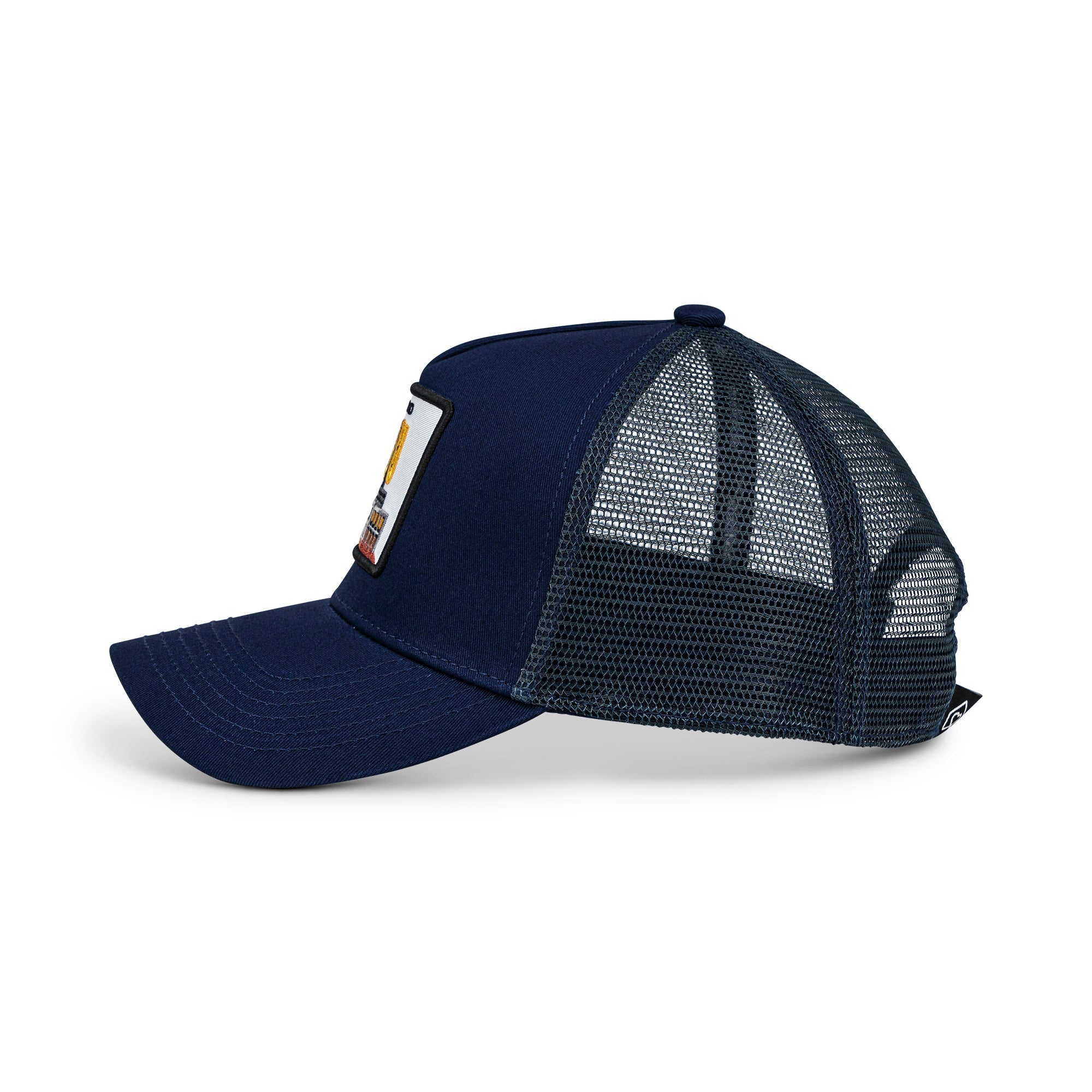 Dortmund U Trucker Cap Mit Patch, Headwear, Kappe, Bestickt