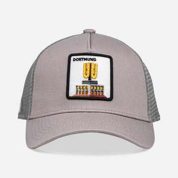 DORTMUND U Trucker Cap mit Patch, Headwear, Kappe, bestickt