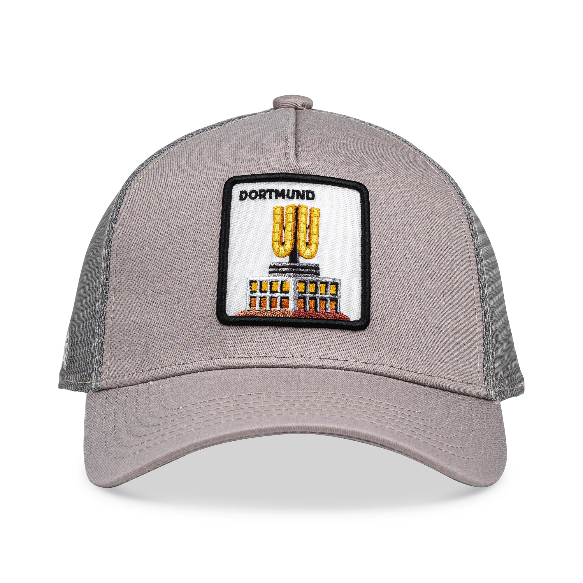 Dortmund U Trucker Cap Mit Patch, Headwear, Kappe, Bestickt