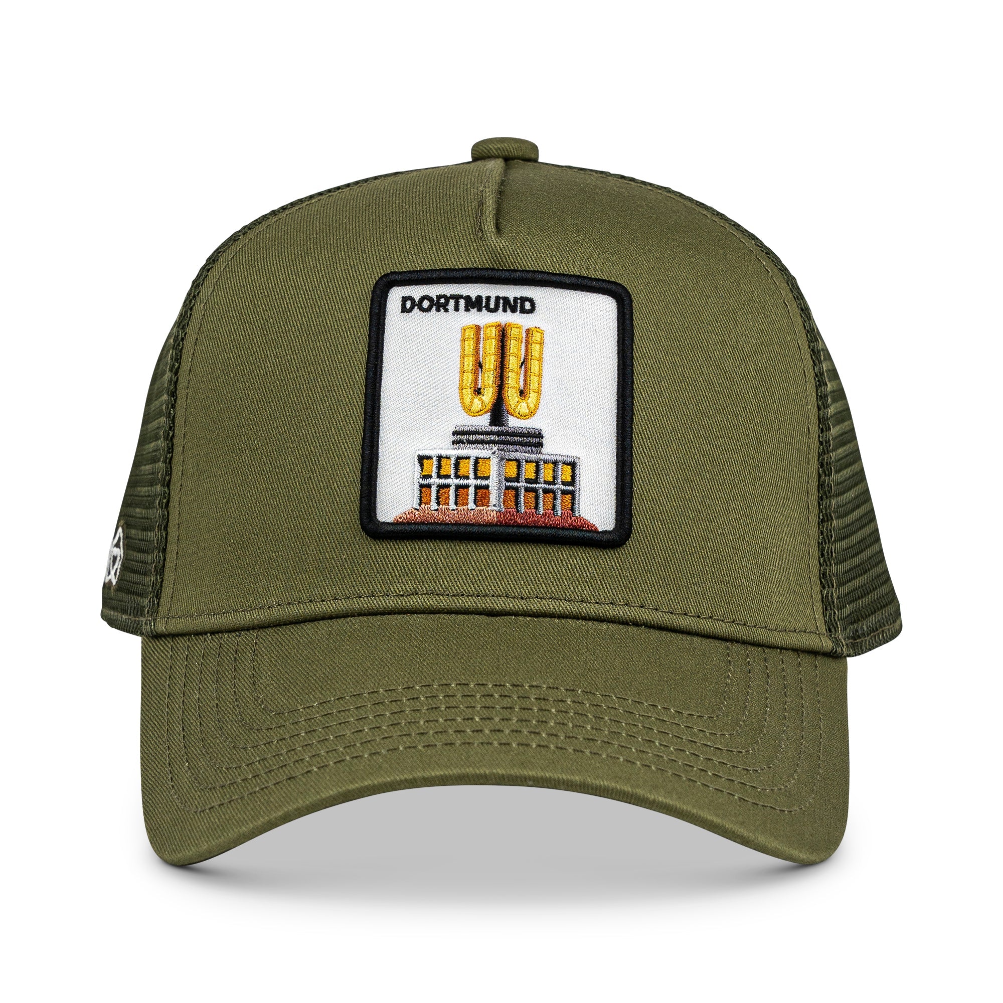 Dortmund U Trucker Cap Mit Patch, Headwear, Kappe, Bestickt