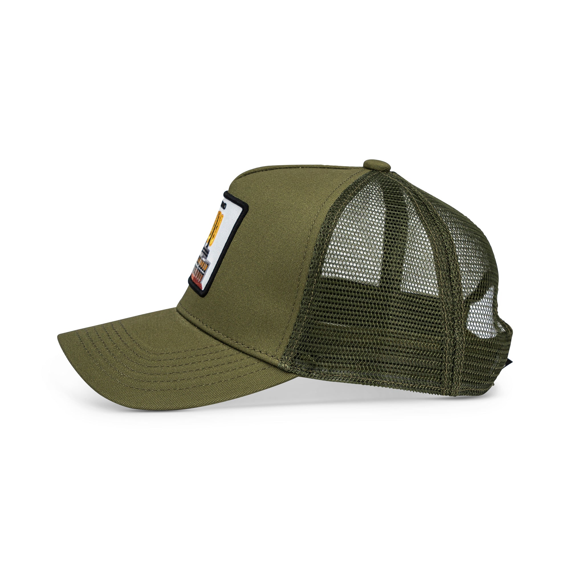 Dortmund U Trucker Cap Mit Patch, Headwear, Kappe, Bestickt