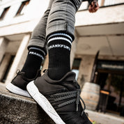 Frankfurt Sportsocken, schwarz